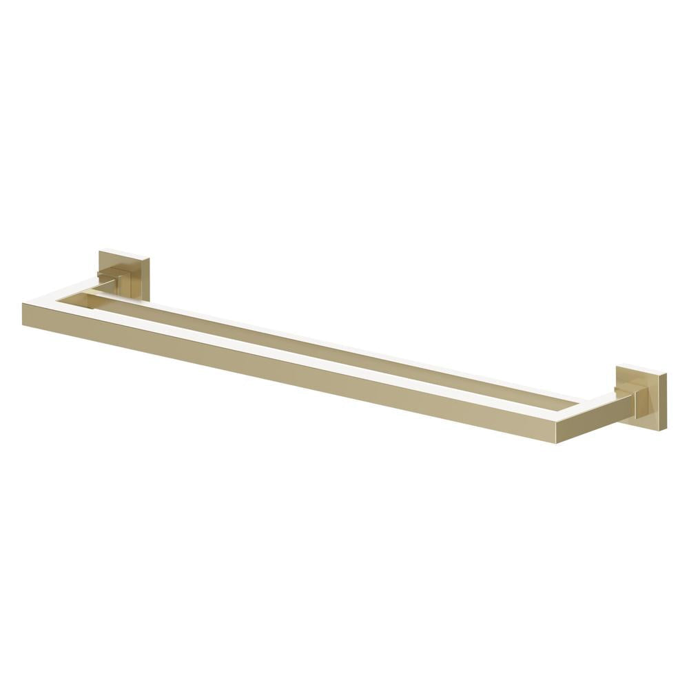 ZLINE Autograph Edition Bliss Double Towel Rail in Champagne Bronze (BLS-TRD-CB)