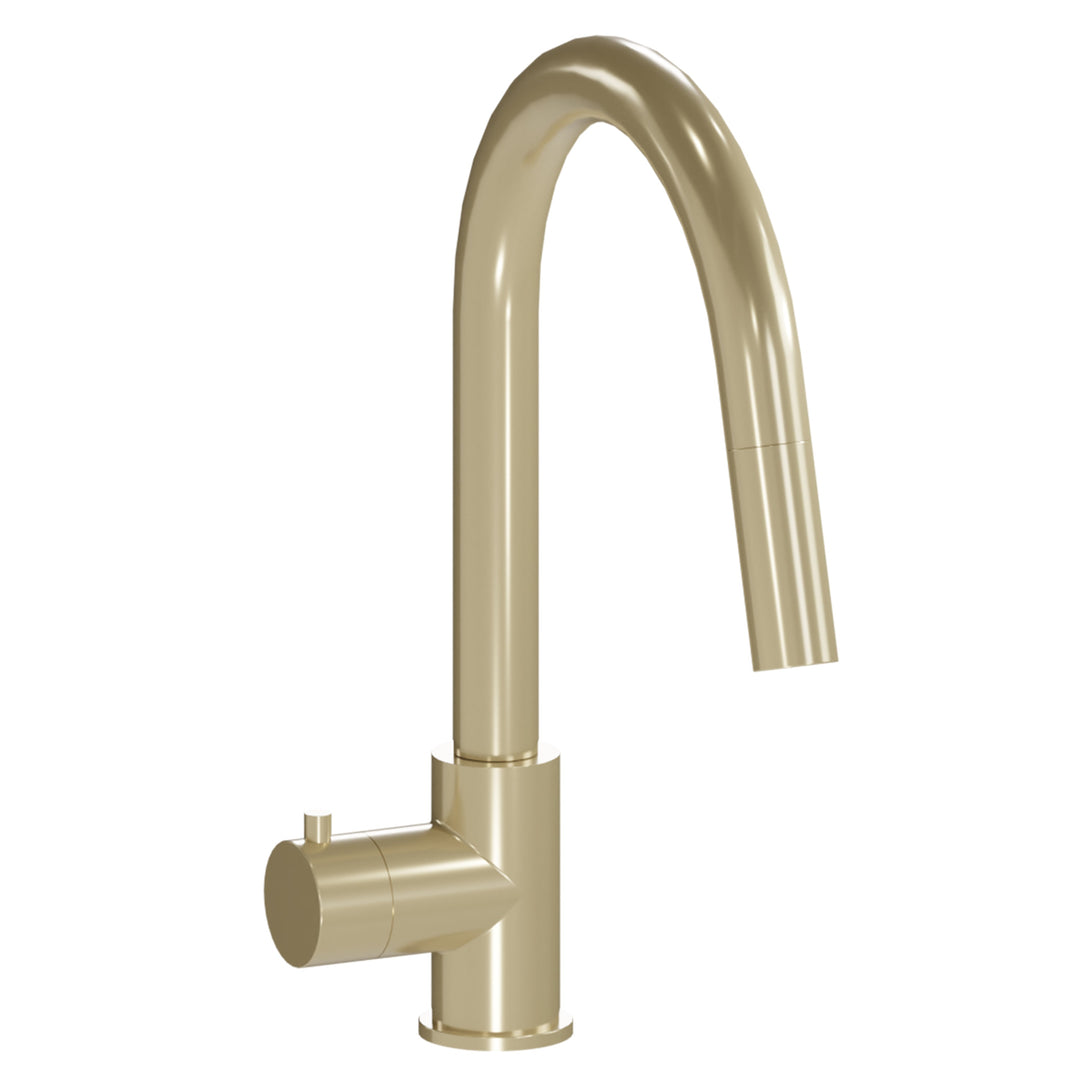 ZLINE Touchless Kitchen Faucet in Champagne Bronze, GEM-KFS-CB