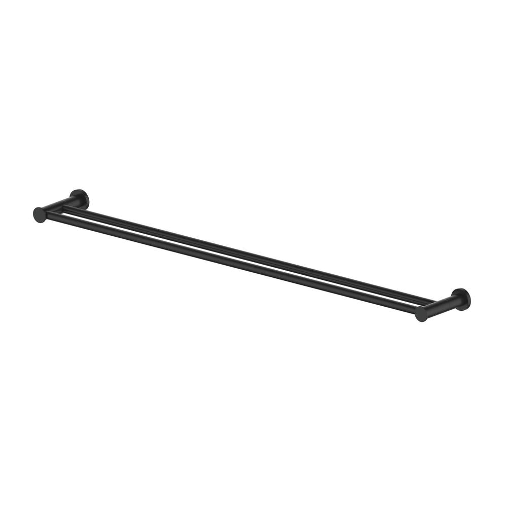 ZLINE Autograph Edition Emerald Bay Double Towel Rail in Matte Black (EMBY-TRD-MB)