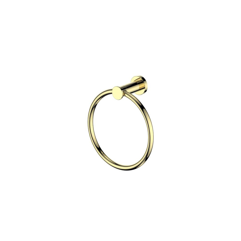 ZLINE Autograph Edition Emerald Bay Towel Ring in Polished Gold (EMBY-TRNG-PG)