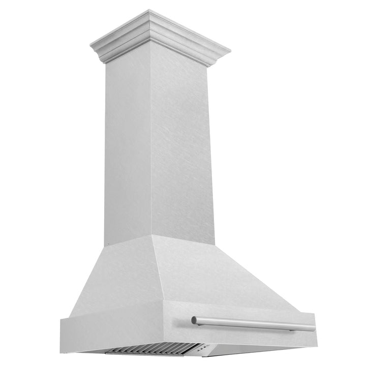 ZLINE 30 Inch DuraSnow® Stainless Steel Range Hood, 8654SNX-30