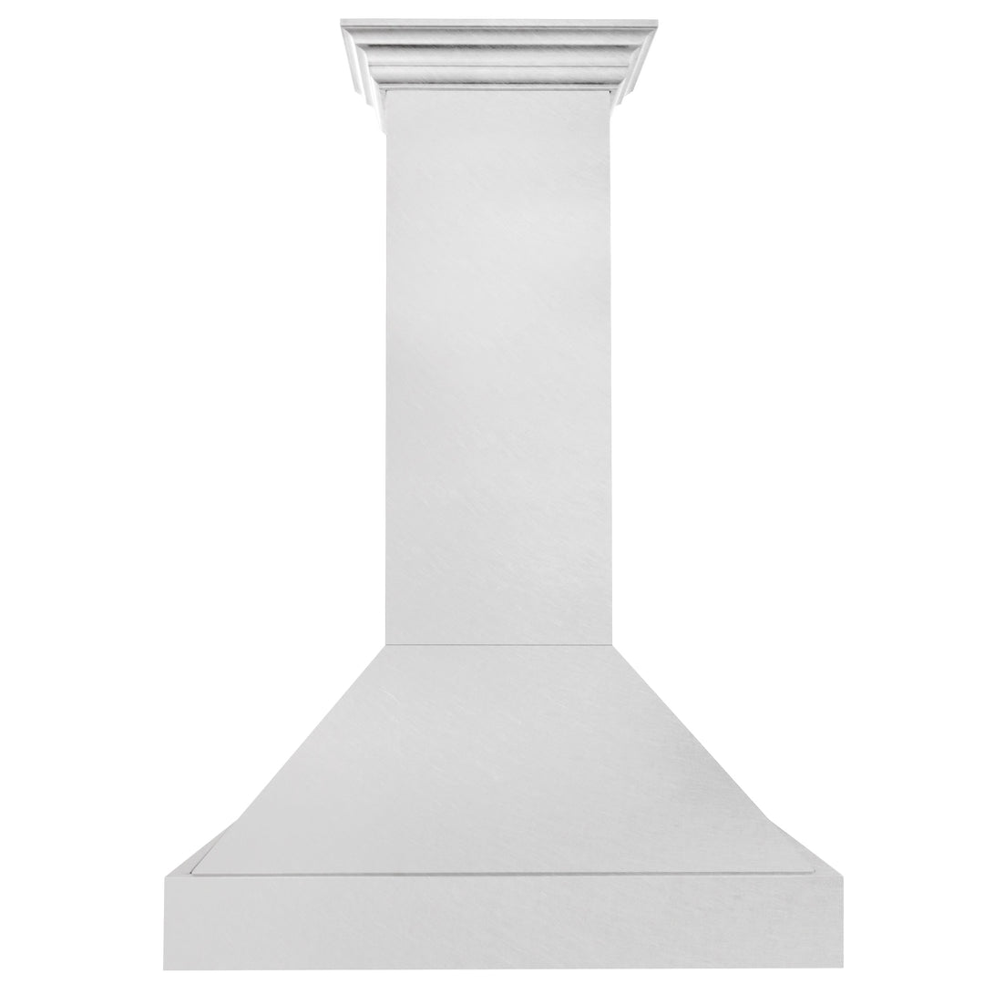 ZLINE 36 in. DuraSnow® Stainless Steel Range Hood with DuraSnow® Shell, 8654SN-36