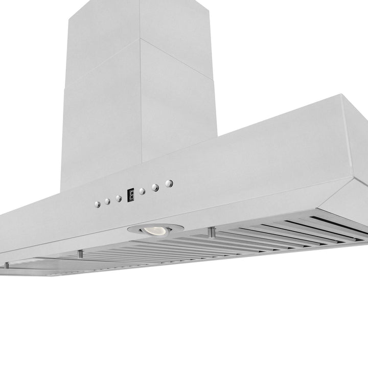 ZLINE 48 in. Convertible Vent Wall Mount Range Hood in Stainless Steel, KE-48