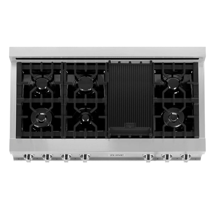 ZLINE 48 in. Rangetop with 7 Gas Burners, RT48