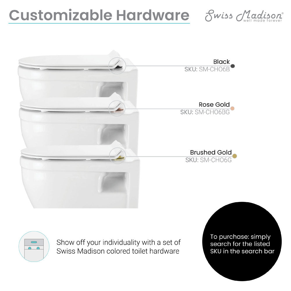 Ivy Wall-Hung Elongated Toilet Bowl