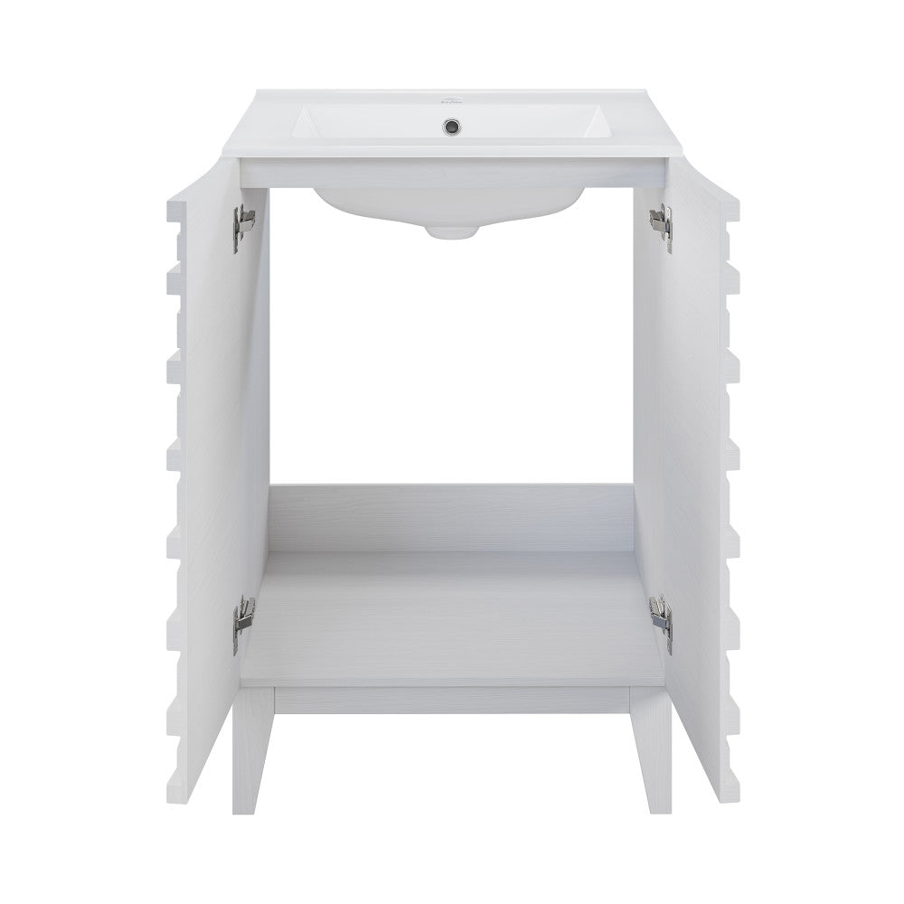 Cascade 24'' Bathroom Vanity in White