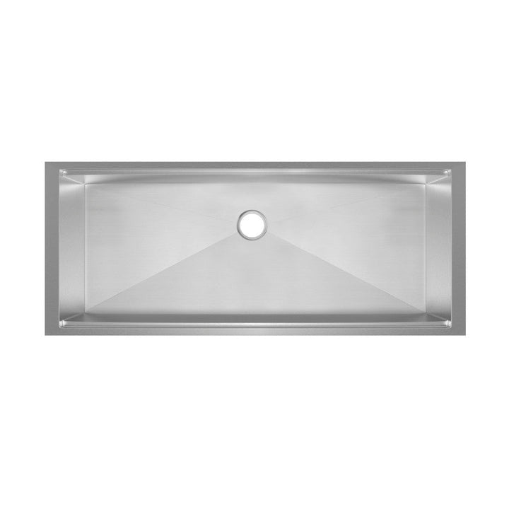 Rivage 45 x 19 Single Basin Undermount Kitchen Workstation Sink