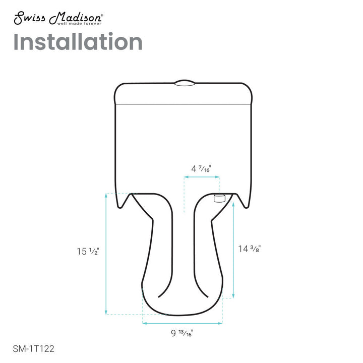 Avallon One-Piece Elongated Dual Flush-Toilet 1.1/1.6 gpf