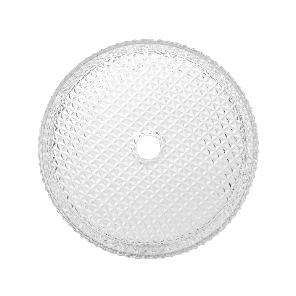 Cache 15.75" Round Glass Vessel Sink