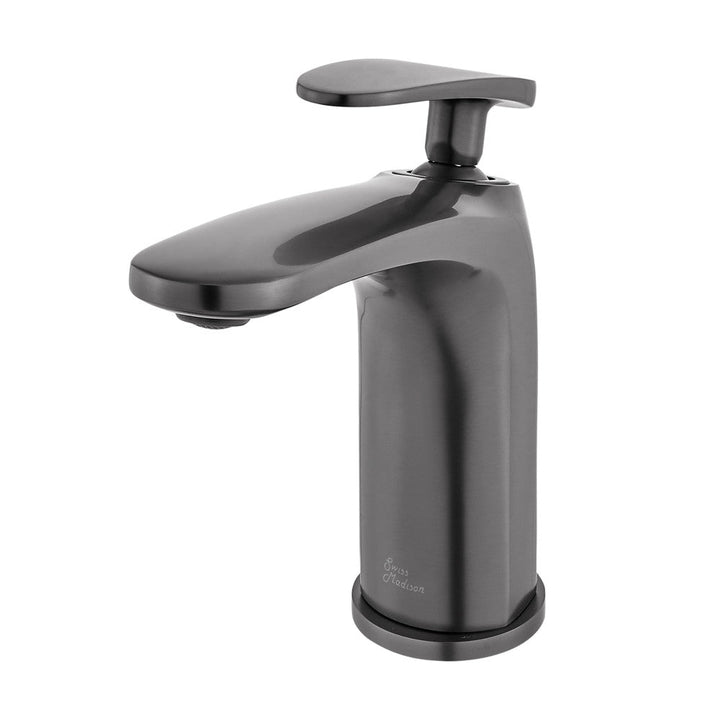 Sublime Single Hole, Single-Handle, Bathroom Faucet in Gunmetal Grey