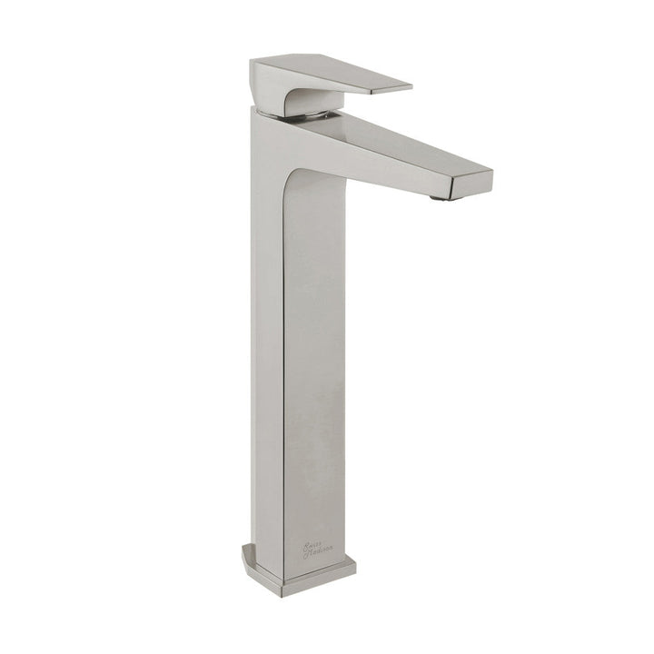 Voltaire Single Hole, Single-Handle, High Arc Bathroom Faucet in Brushed Nickel