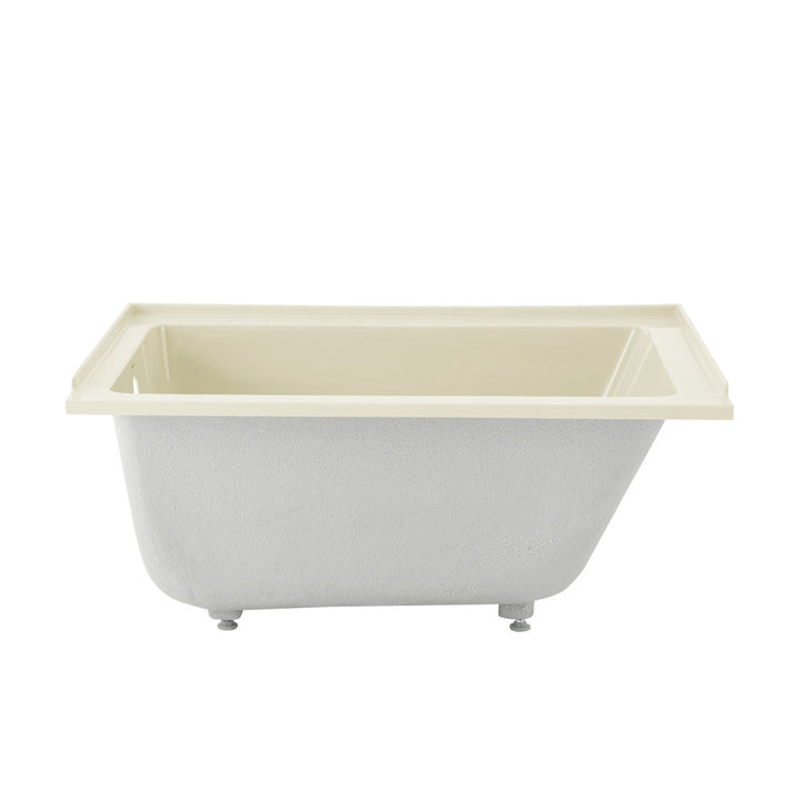 Voltaire 48" x 32" Left-Hand Drain Alcove Bathtub in Bisque