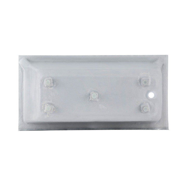 Voltaire 60" x 30" Right-Hand Drain Alcove Bathtub in Matte Black