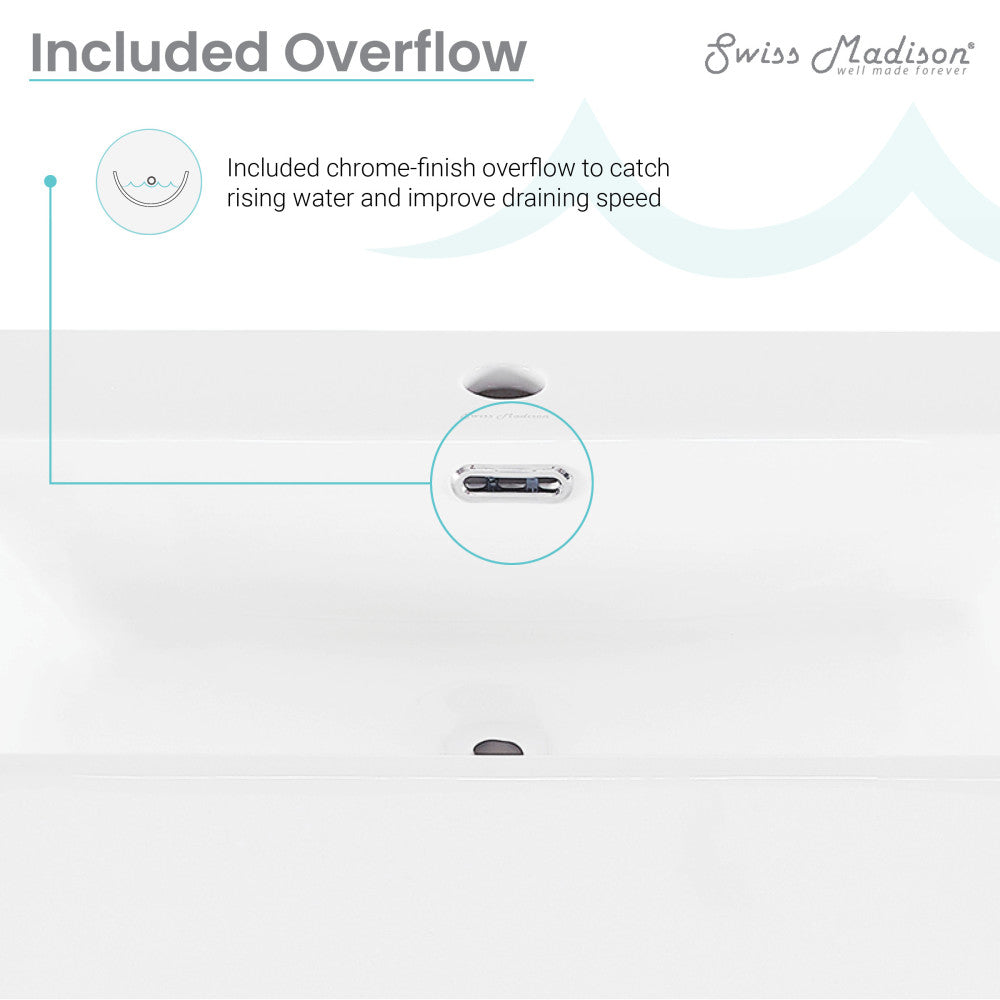 Claire 24 Ceramic Console Sink White Basin Brushed Gold Legs