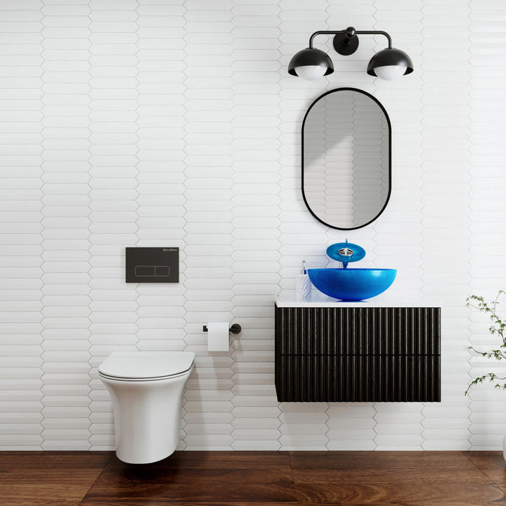 Cascade Wall-Hung Elongated Toilet Bowl