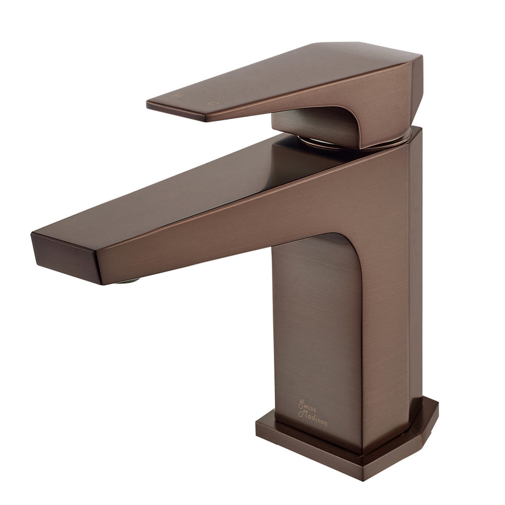 Voltaire Single Hole, Single-Handle, Bathroom Faucet in Oil Rubbed Bronze