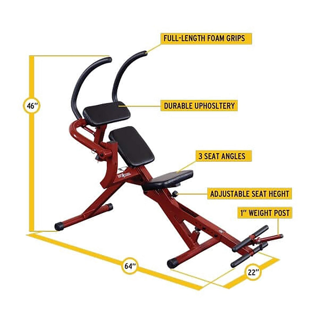 Body Solid Best Fitness BFAB20 Upper and Lower Ab Bench