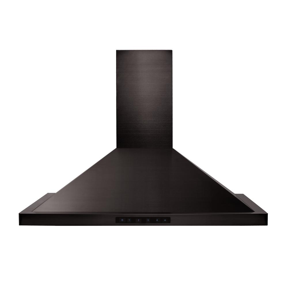 Wall Mount Range Hood in Black Stainless Steel (BSKBN-42)  ZLINE 42 in.