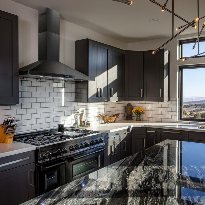 Wall Mount Range Hood in Black Stainless Steel (BSKBN-42)  ZLINE 42 in.