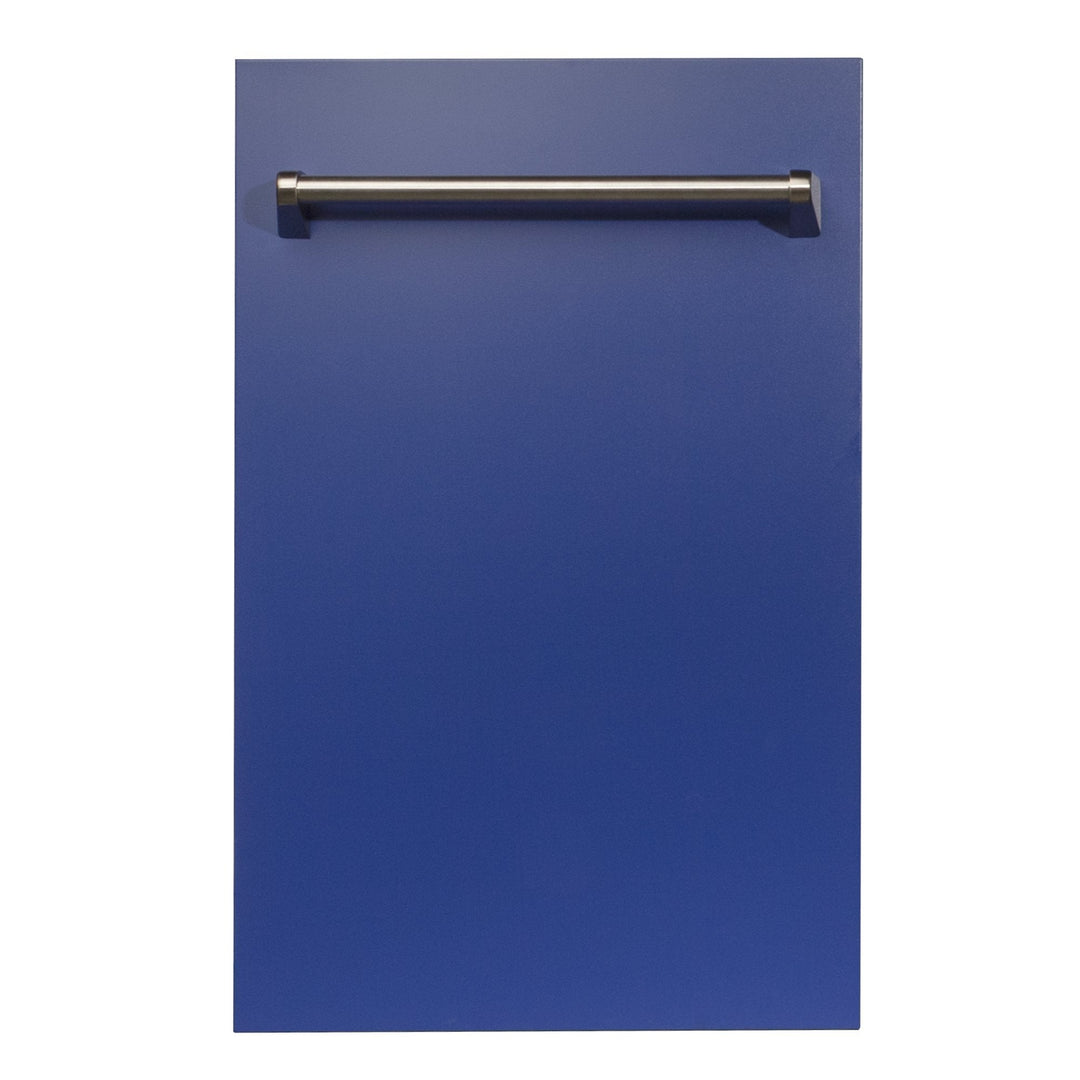 ZLINE 24" Top Control Dishwasher in Custom Panel Ready Blue Matte