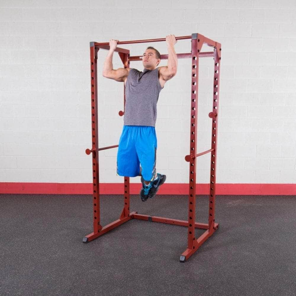 Body Solid Best Fitness BFPR100 Power Rack with Lat Pulldown Package