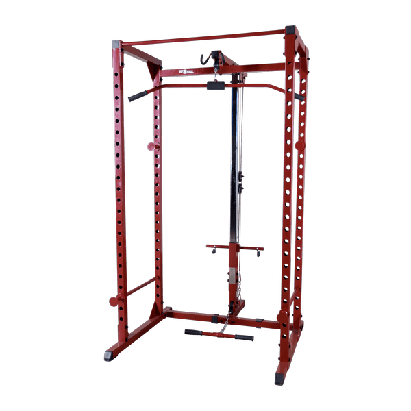 Body Solid Best Fitness BFPR100 Power Rack with Lat Pulldown Package