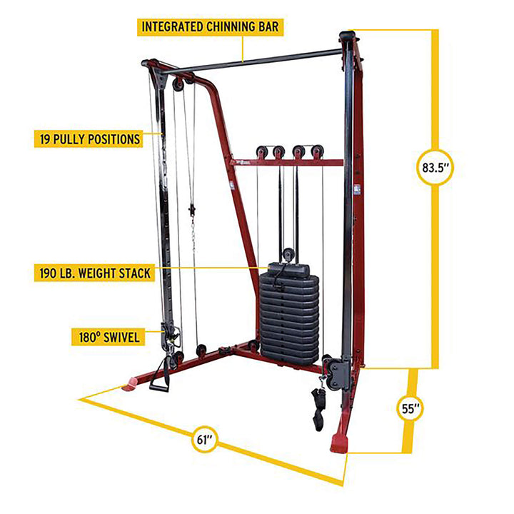 Body Solid Best Fitness BFFT10R Functional Trainer