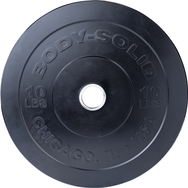 Body Solid Extreme Chicago Bumper Plates 10-45 Lbs. Singles