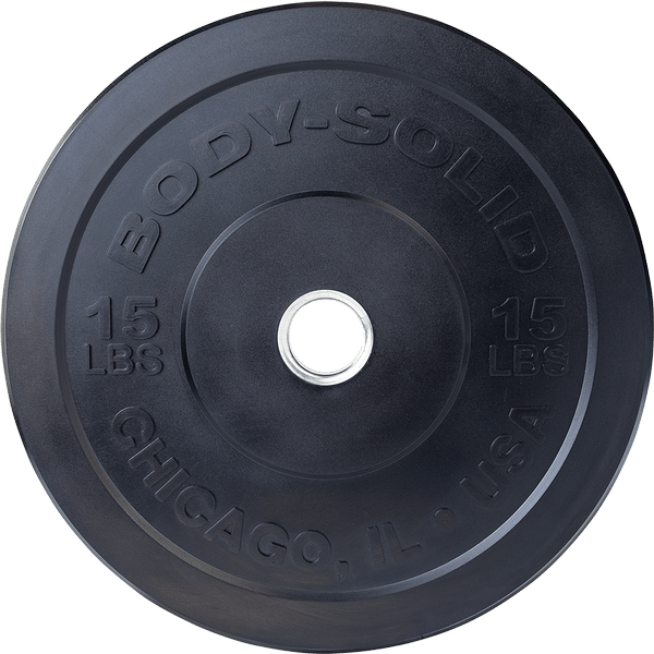 Body Solid Extreme Chicago Bumper Plates 260 Lb. Set