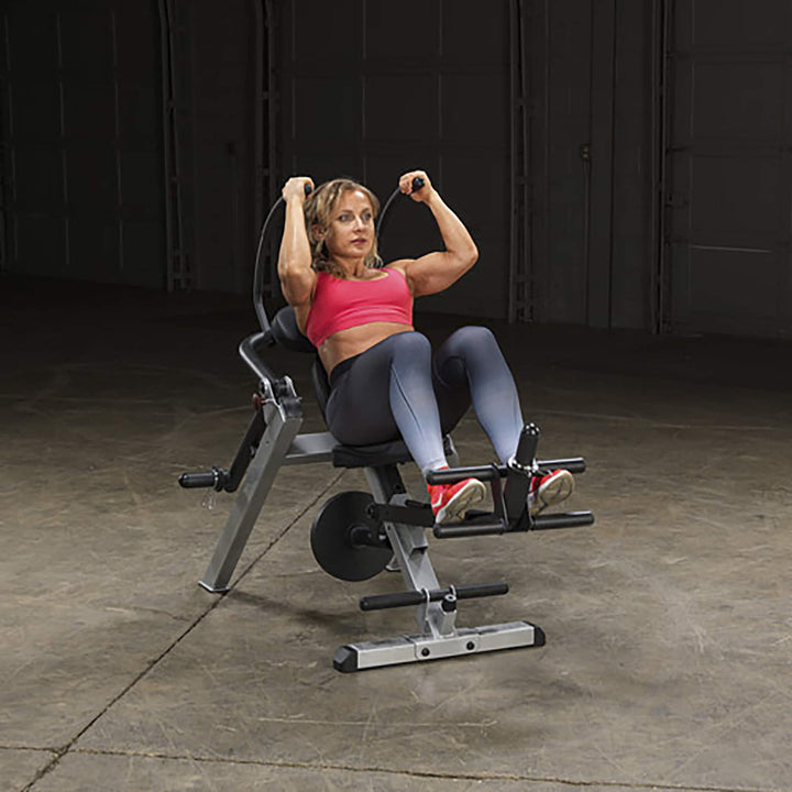 Body Solid GAB300B Semi-recumbent Ab Bench