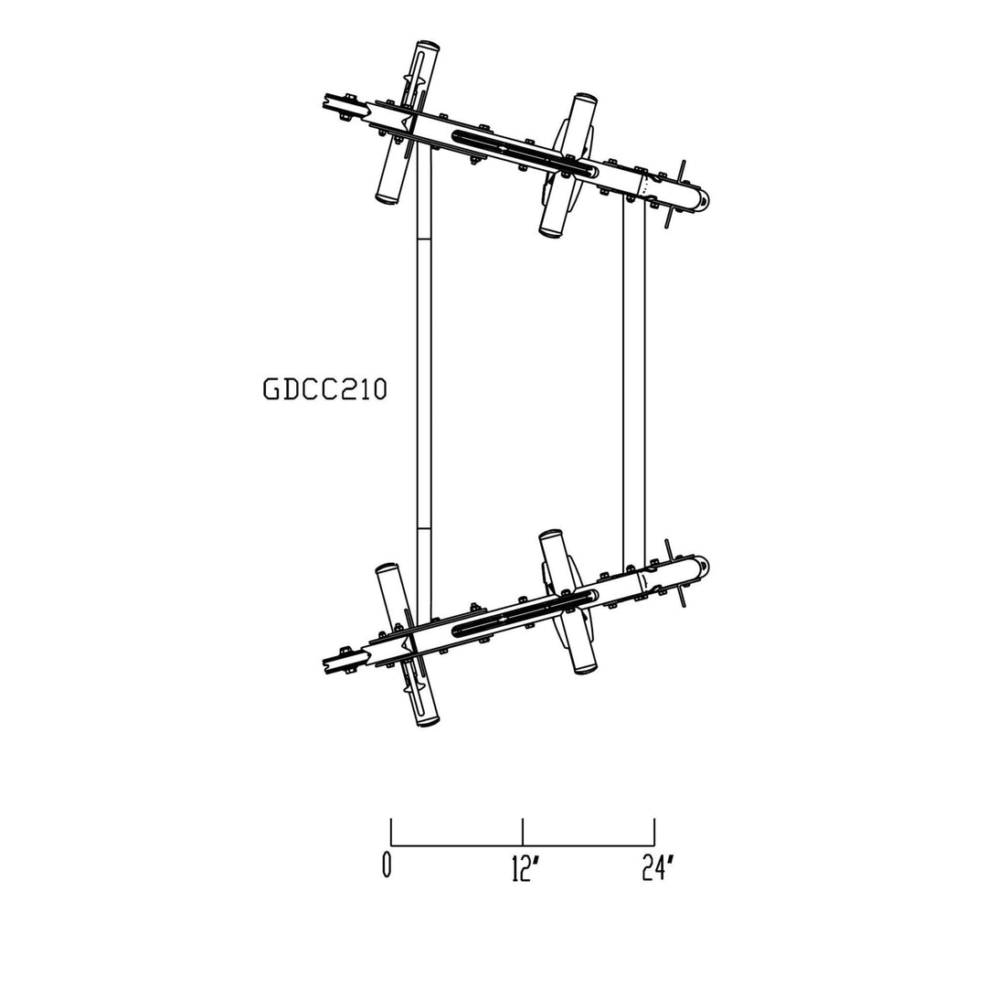 Body Solid GDCC210 Compact Functional Trainer