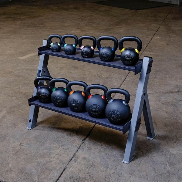 Body Solid GDKR100 Dumbbell And Kettlebell Rack