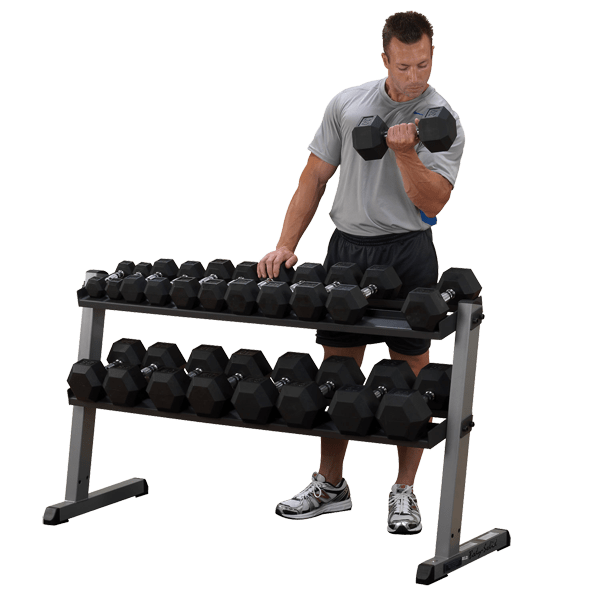 Body Solid GDR60 2 Tier Dumbbell Rack