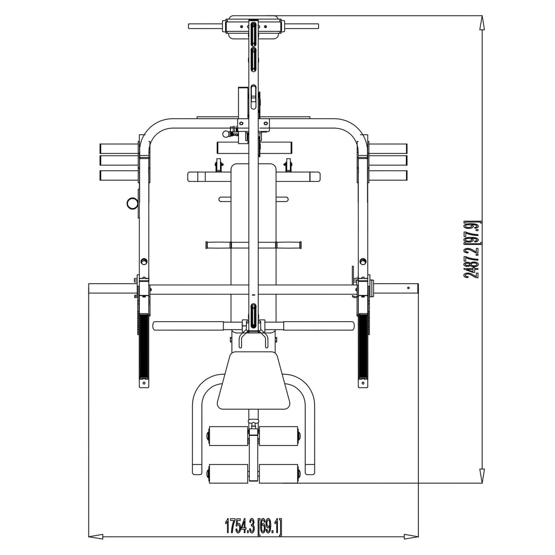 Body Solid Series 7 GS348Q Smith Machine