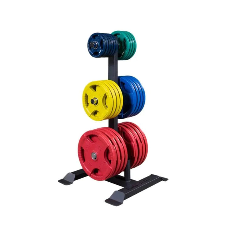 Body Solid GWT56 Olympic Weight Tree and Bar Holder