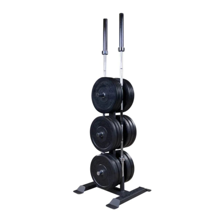 Body Solid GWT56 Olympic Weight Tree and Bar Holder