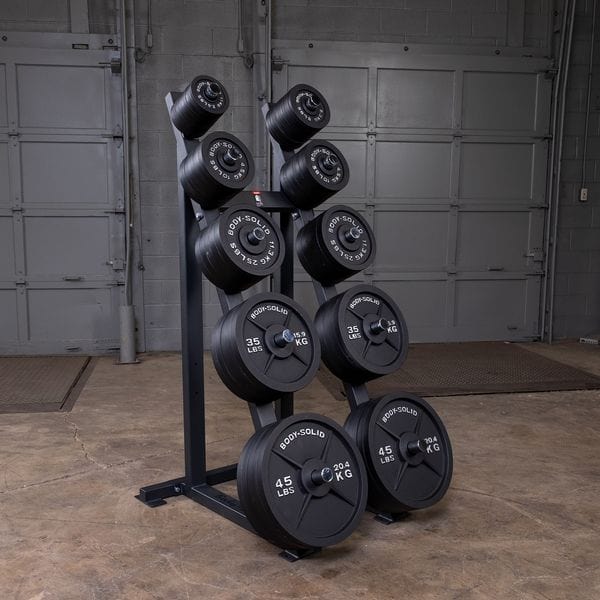 Body Solid GWT76 High Capacity Weight Plate Storage Rack