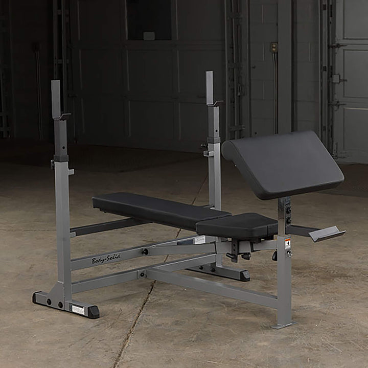 Body Solid GDIB46L Power Combo Olympic Bench Rack