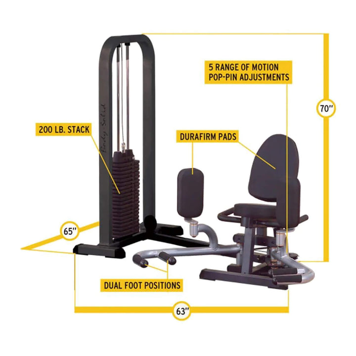 Body Solid Pro Select GIOT-STK Inner/ Outer Thigh Machine