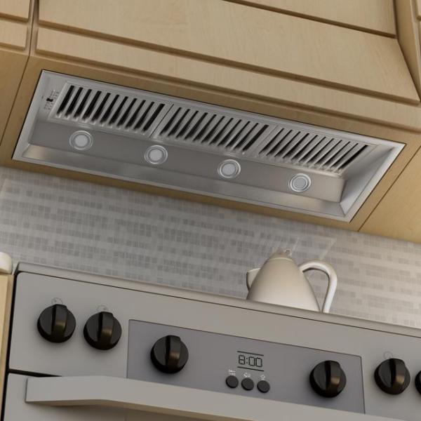 Remote Blower Range Hood Insert in Stainless Steel (698-RD-46)  ZLINE 46 in.