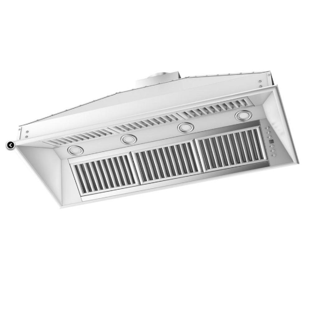 Remote Blower Range Hood Insert in Stainless Steel (698-RD-46)  ZLINE 46 in.