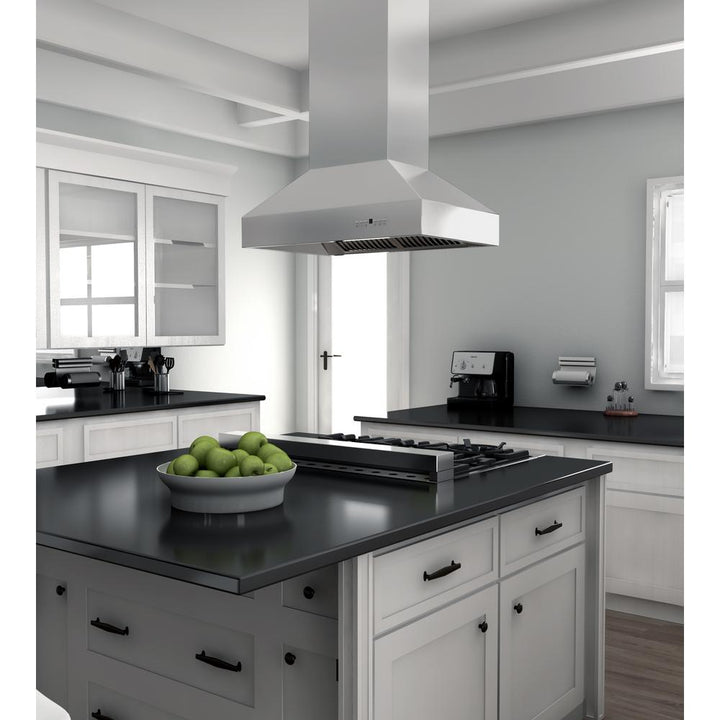 Island Mount Range Hood in Stainless Steel (697i-60)  ZLINE 60 in.