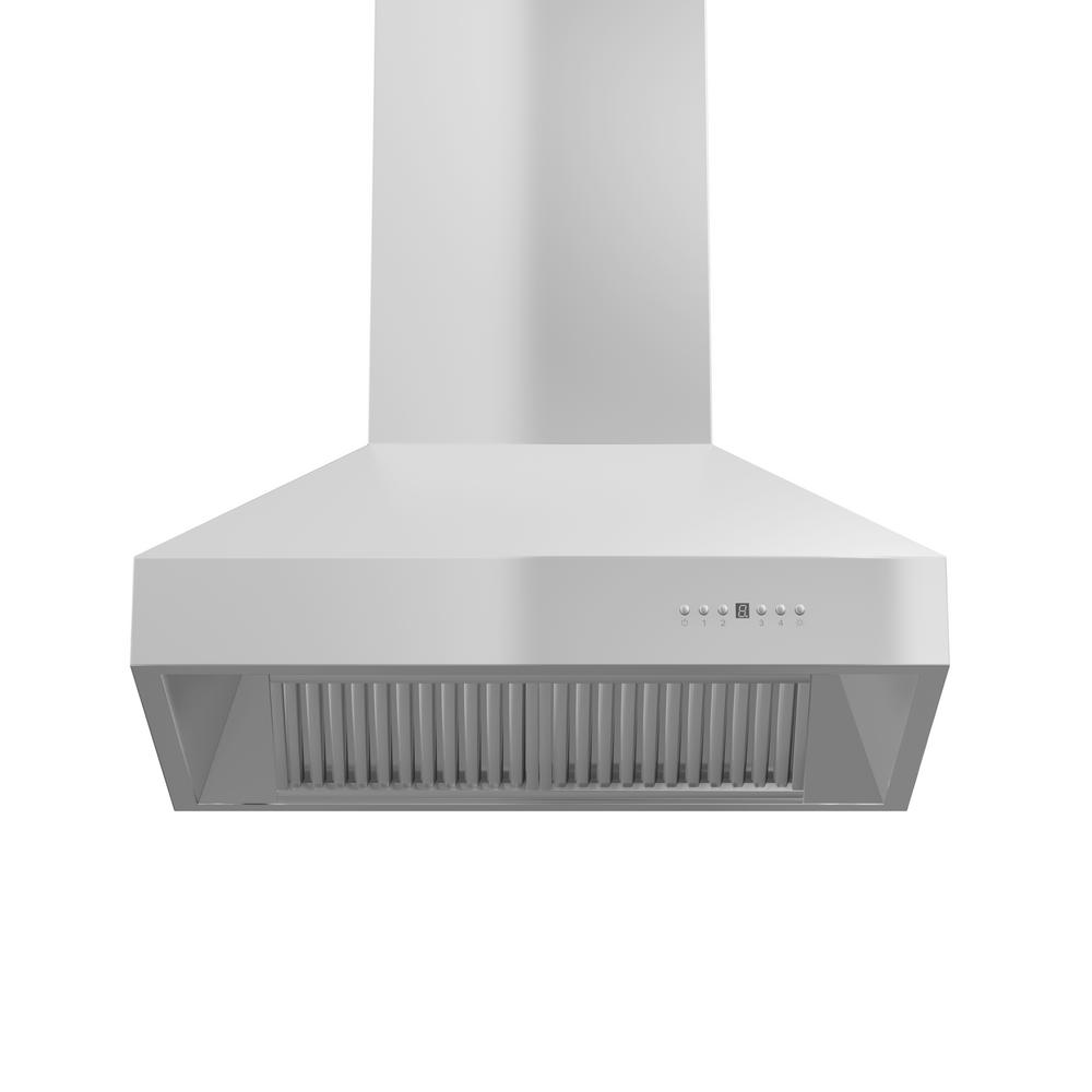 Remote Blower Island Mount Range Hood in Stainless Steel (697i-RD-36)  ZLINE 36 in.
