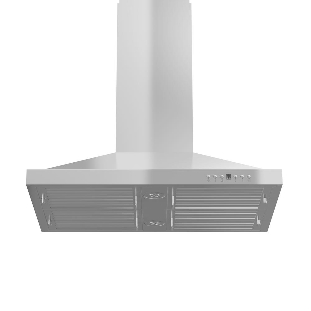 Island Mount Range Hood in Stainless Steel (GL2i-30)  ZLINE 30 in.