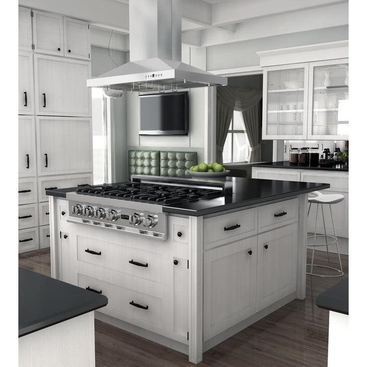 Island Mount Range Hood in Stainless Steel (GL2i-48)  ZLINE 48 in.