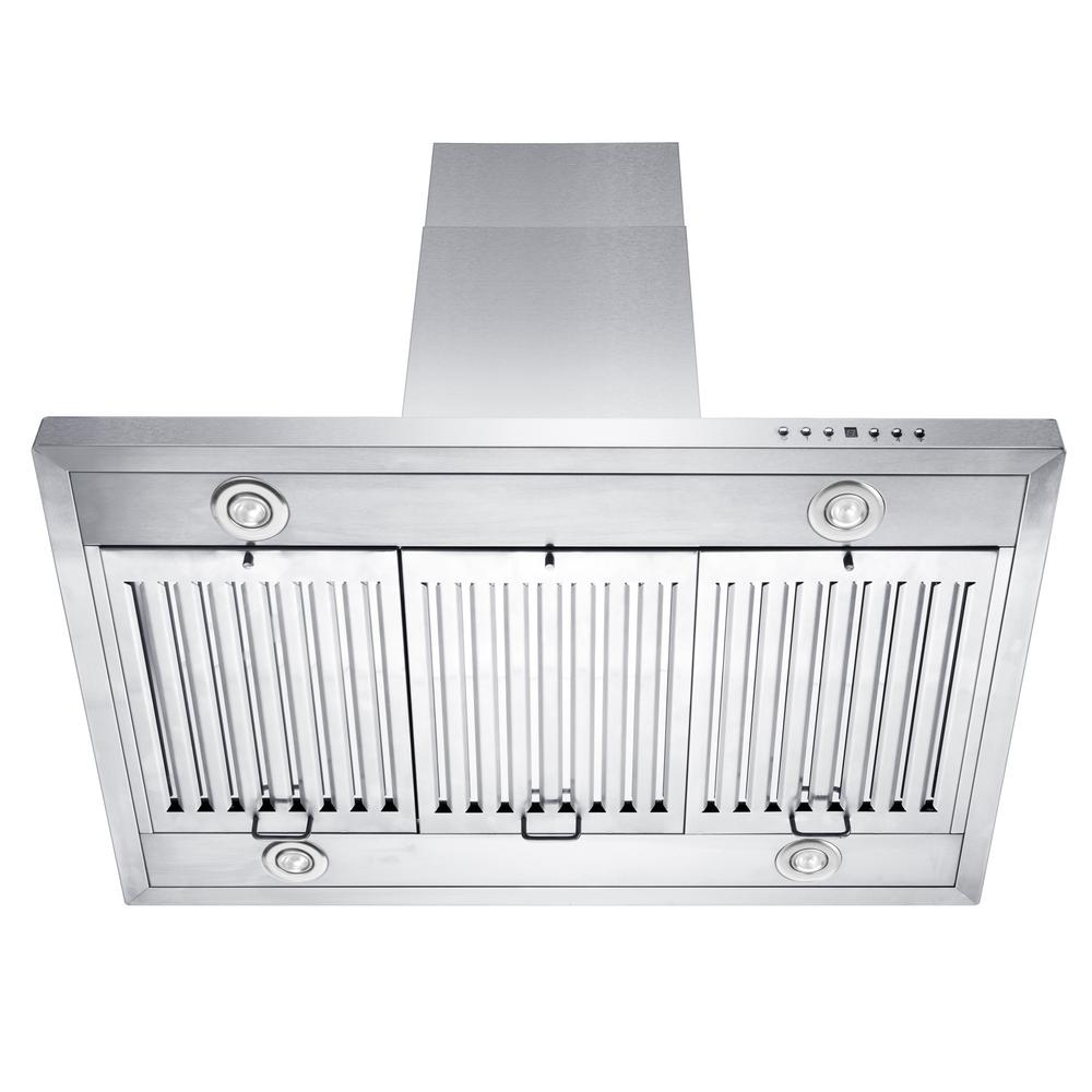 Remote Blower Island Mount Range Hood in Stainless Steel (GL2i-RD-36) ZLINE 36 in.