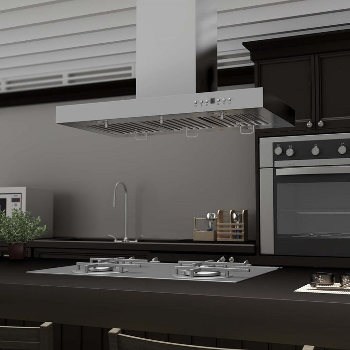 Island Mount Range Hood in Stainless Steel (KE2i-36)  ZLINE 36 in.