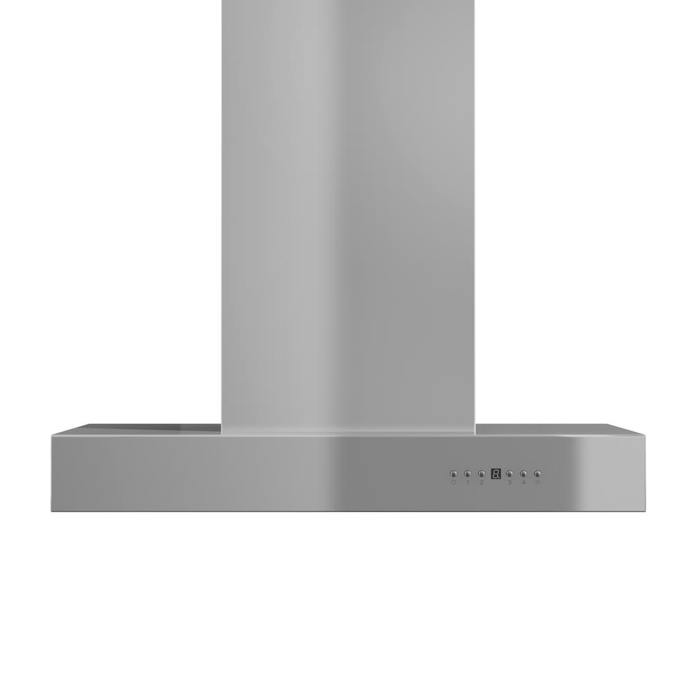 Professional Island Mount Range Hood in Stainless Steel (KECOMi-42)  ZLINE 42 in.