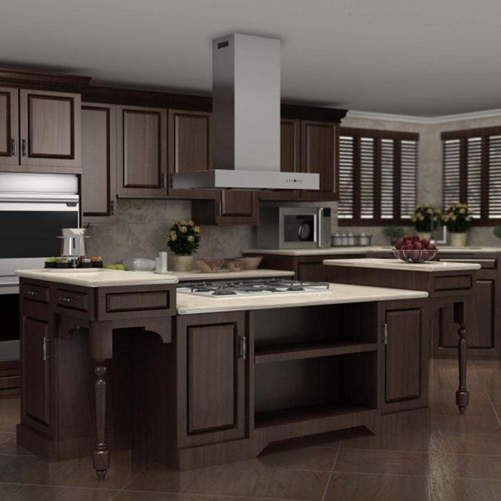 Remote Blower Island Mount Range Hood in Stainless Steel (KECOMi-RD-36)  ZLINE 36 in.