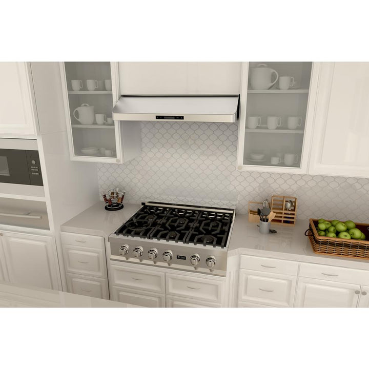 Under Cabinet Range Hood in Stainless Steel (619-36)  ZLINE 36 in.